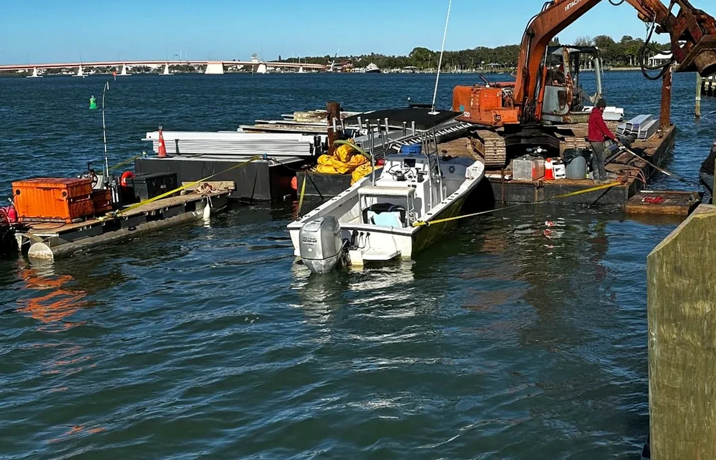 Completed AVS Marine waterfront construction project related to Municipal, county, and state marine construction. Completed AVS Marine waterfront construction project related to Municipal, county, and state marine construction.